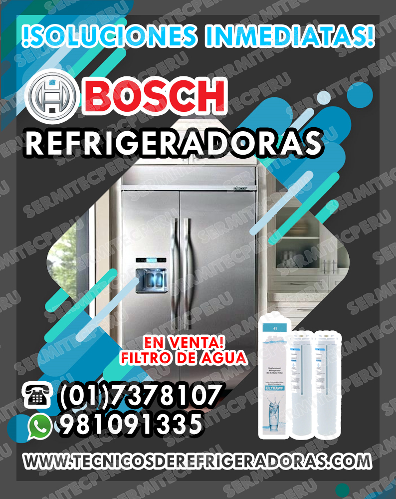 at your service SERVICIO TECNICO-refrigeradoras BOSCH 981091335 SANTA ANITA